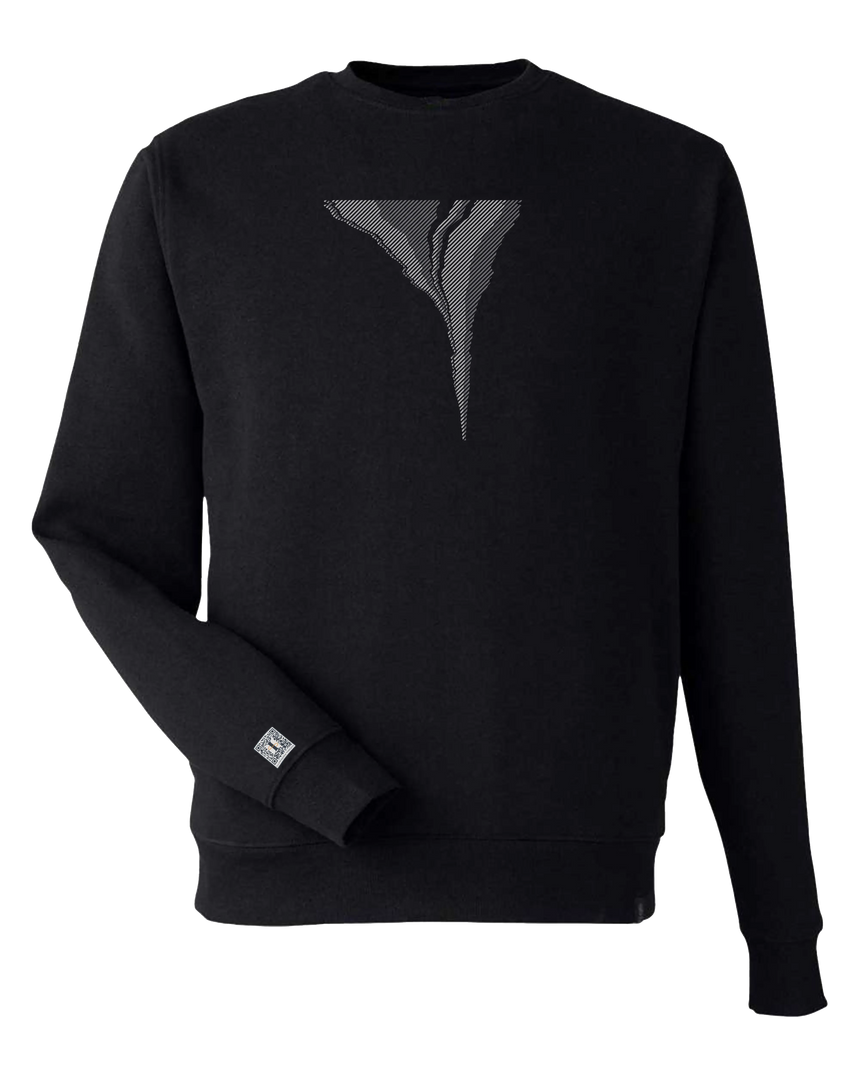 the footprint - printed sweatshirt | Carbon Emissions Visualized