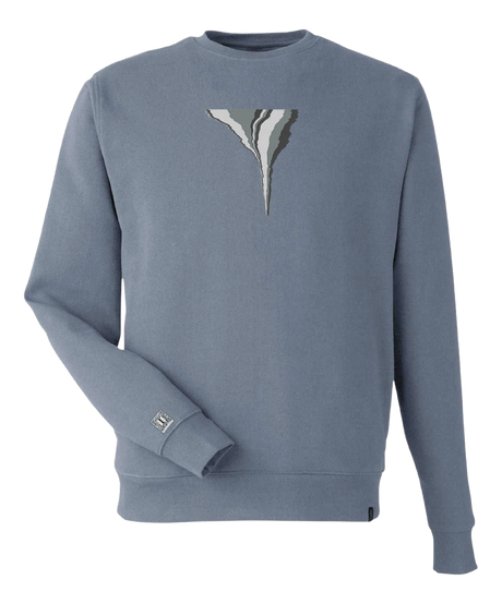 the footprint - embroidered sweatshirt