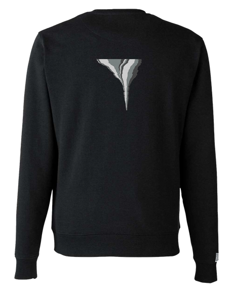 the footprint - embroidered sweatshirt | Carbon Emissions Visualized