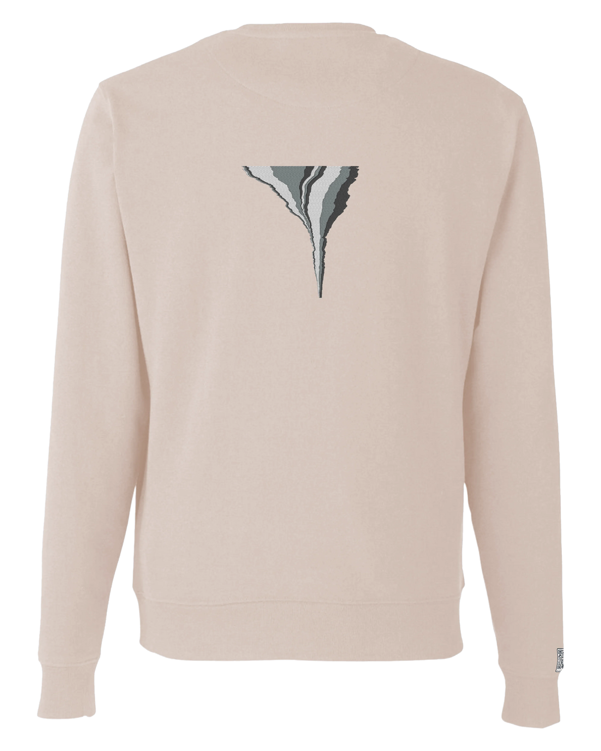 the footprint - embroidered sweatshirt