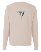 the footprint - embroidered sweatshirt