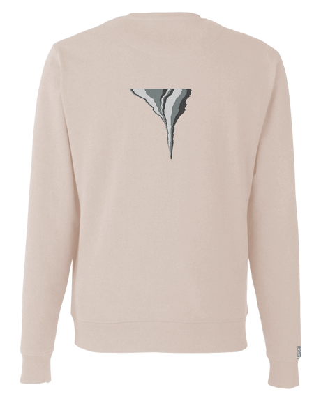 the footprint - embroidered sweatshirt | Carbon Emissions Visualized