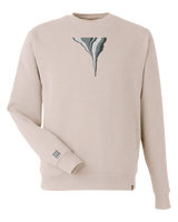 the footprint - embroidered sweatshirt