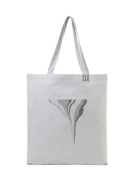 the footprint - printed tote bag