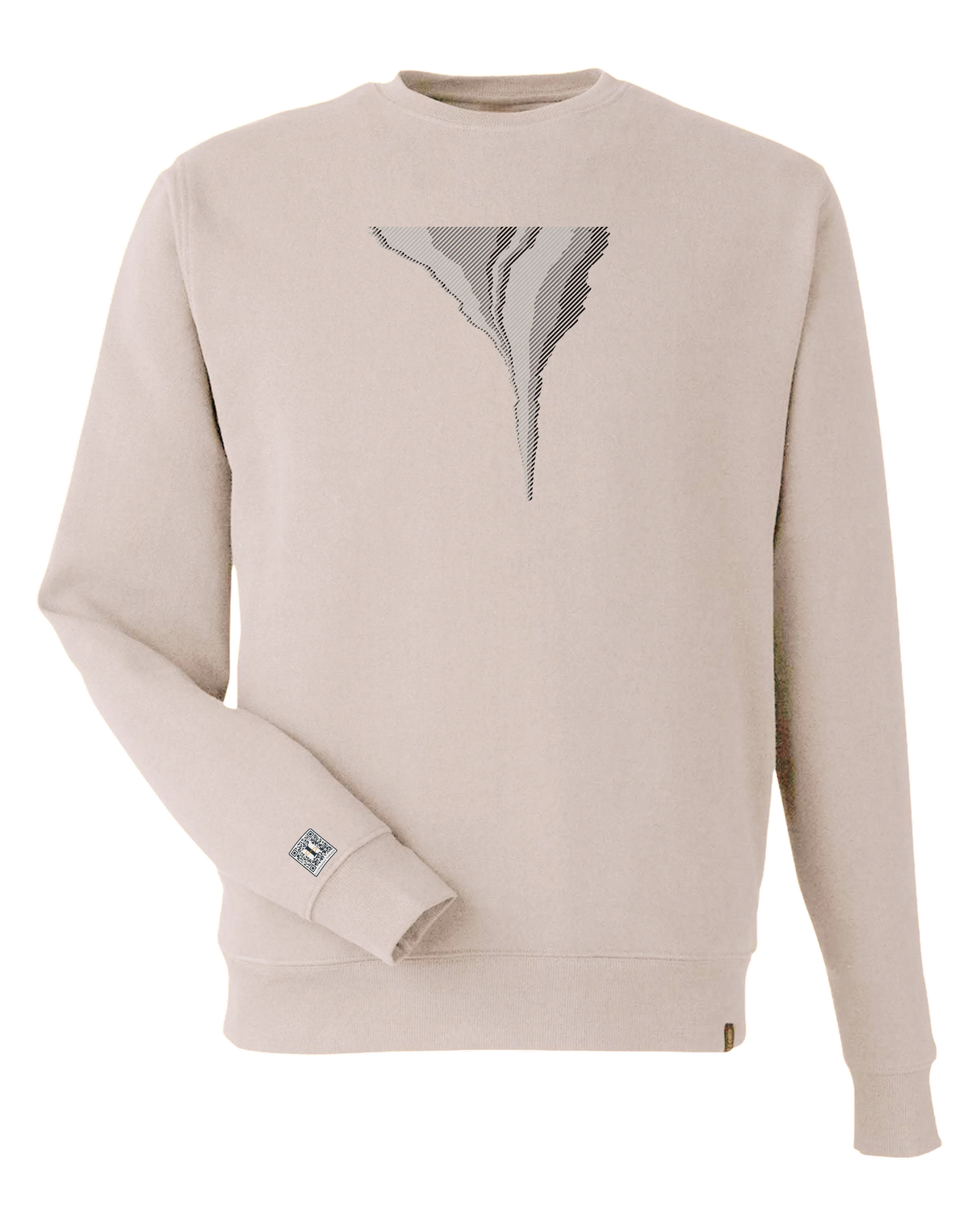 the footprint - printed sweatshirt