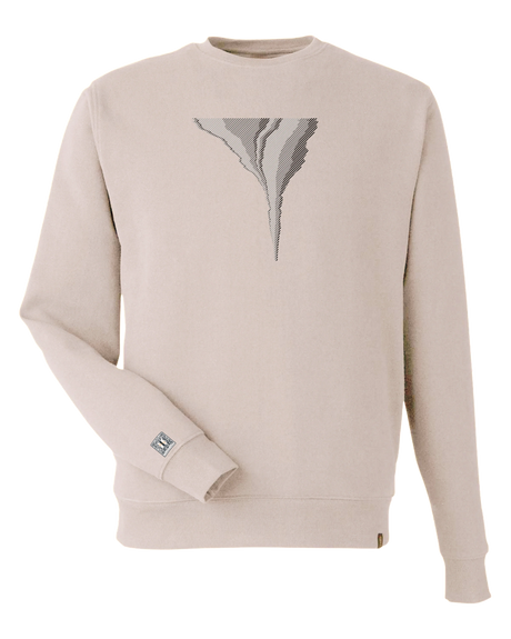 the footprint - printed sweatshirt