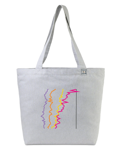 the gap - printed large tote bag