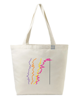 the gap - printed large tote bag