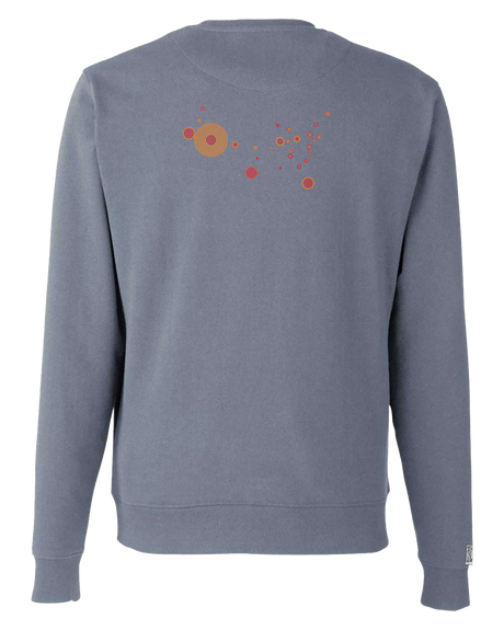 the map - printed sweatshirt | State Gun Violence Visualized