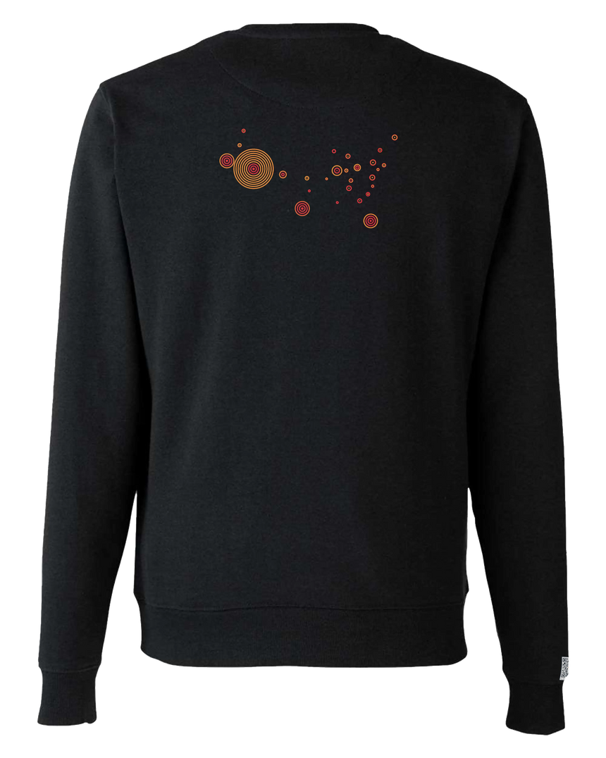 the map - printed sweatshirt | State Gun Violence Visualized