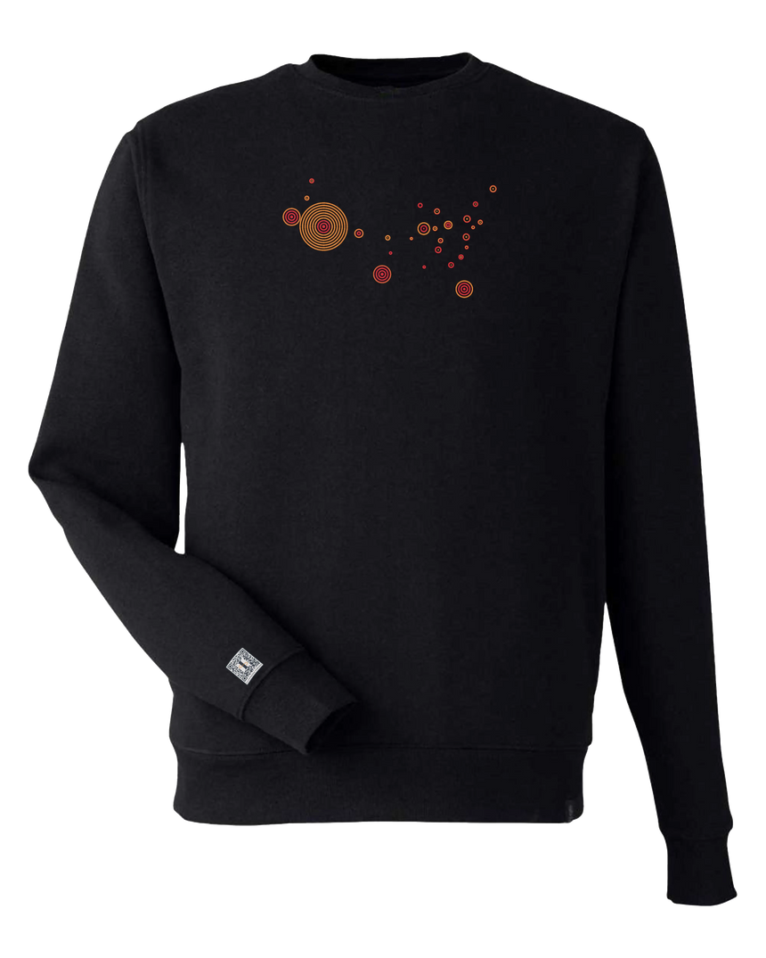 the map - printed sweatshirt | State Gun Violence Visualized