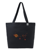 the map - printed large tote bag