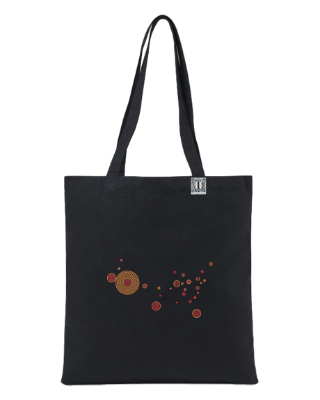 the map - printed tote bag