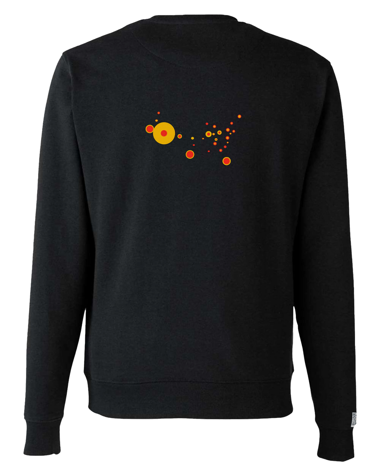 the map - embroidered sweatshirt