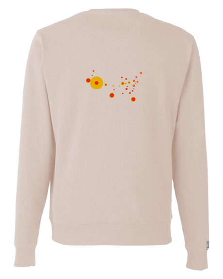 the map - embroidered sweatshirt | State Gun Violence Visualized