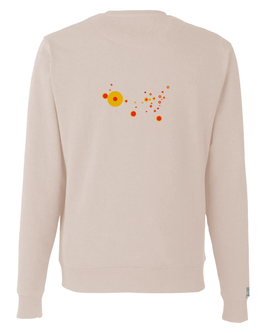 the map - embroidered sweatshirt | State Gun Violence Visualized