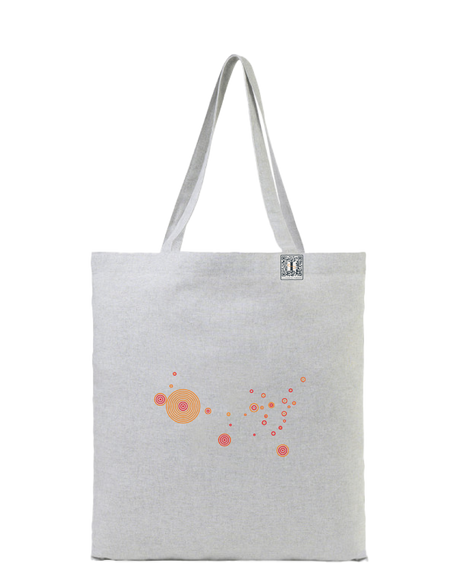 the map - printed tote bag