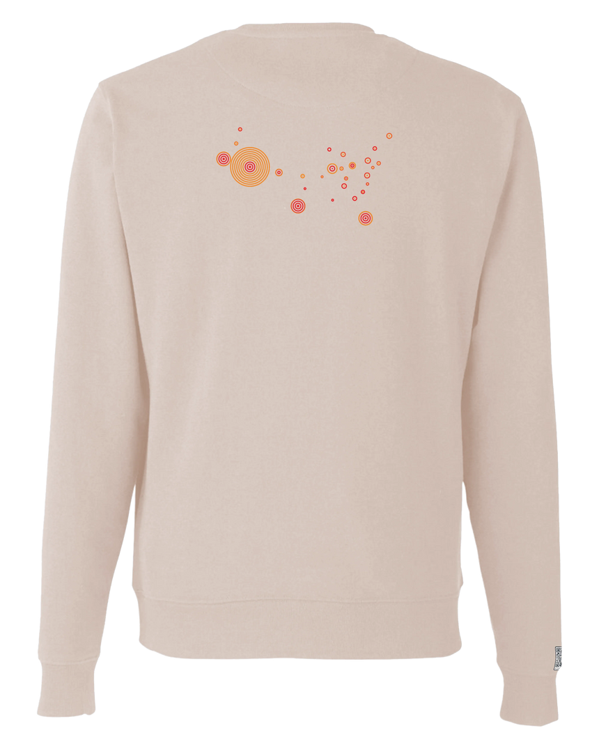 the map - printed sweatshirt | State Gun Violence Visualized