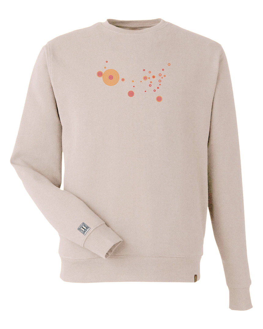 the map - printed sweatshirt | State Gun Violence Visualized