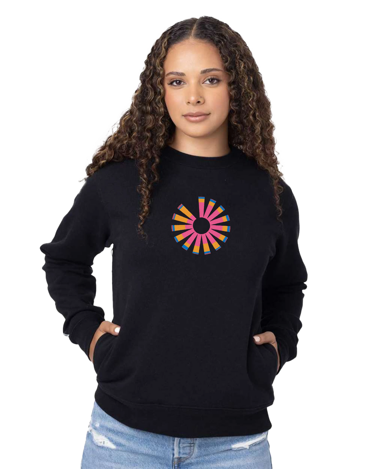 the pride - embroidered sweatshirt