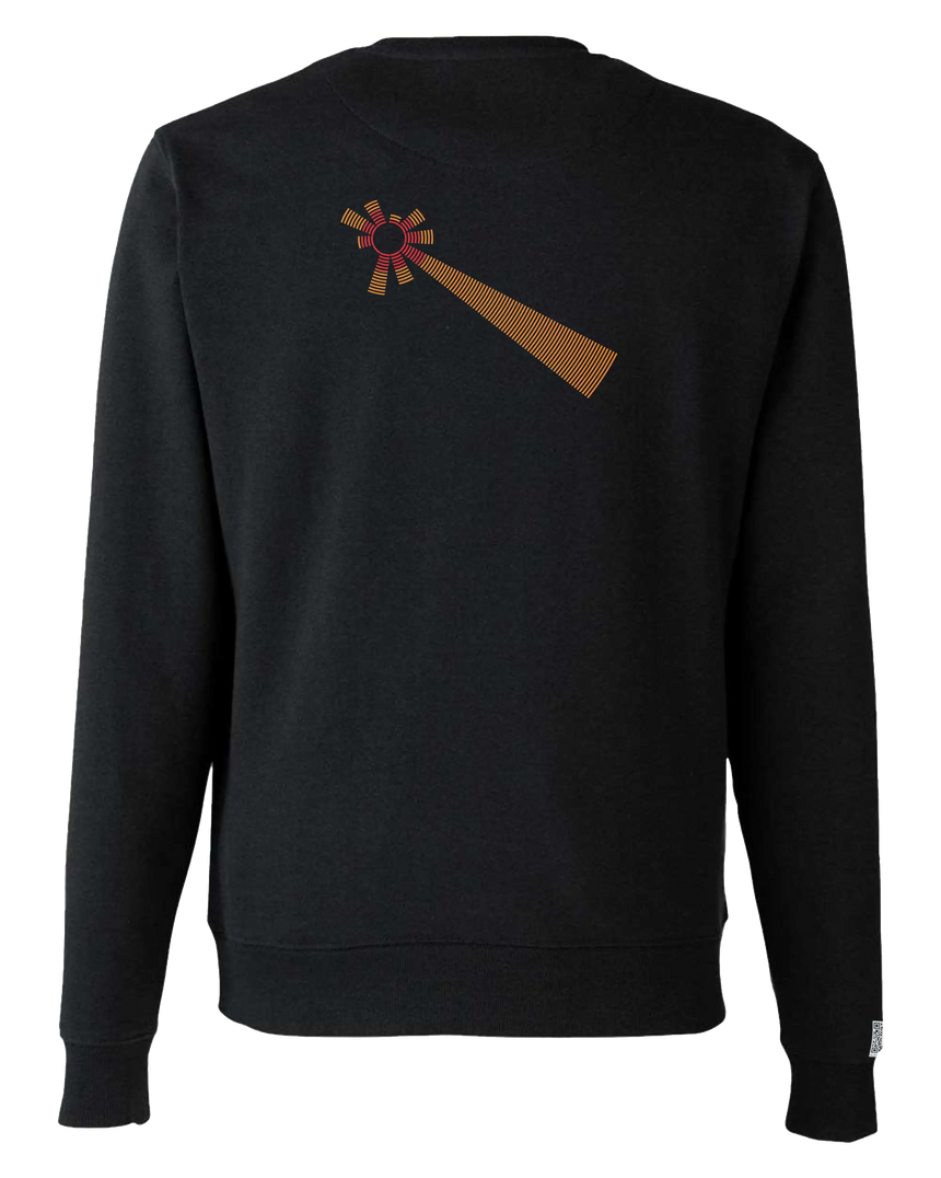 the reoccurrence - printed sweatshirt | Gun Violence Visualized