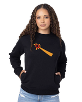 the reoccurrence - embroidered sweatshirt