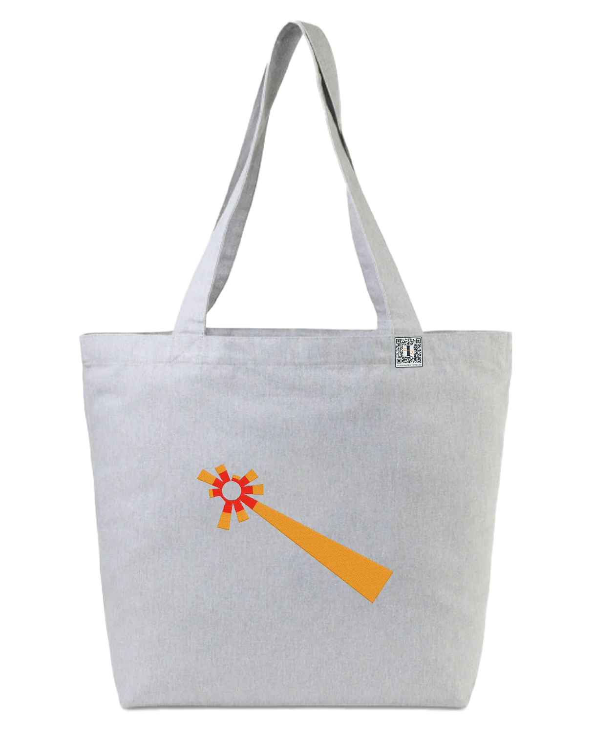 the reoccurrence - embroidered large tote bag