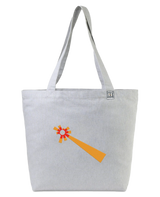 the reoccurrence - embroidered large tote bag