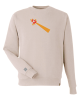 the reoccurrence - embroidered sweatshirt