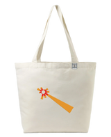 the reoccurrence - embroidered large tote bag
