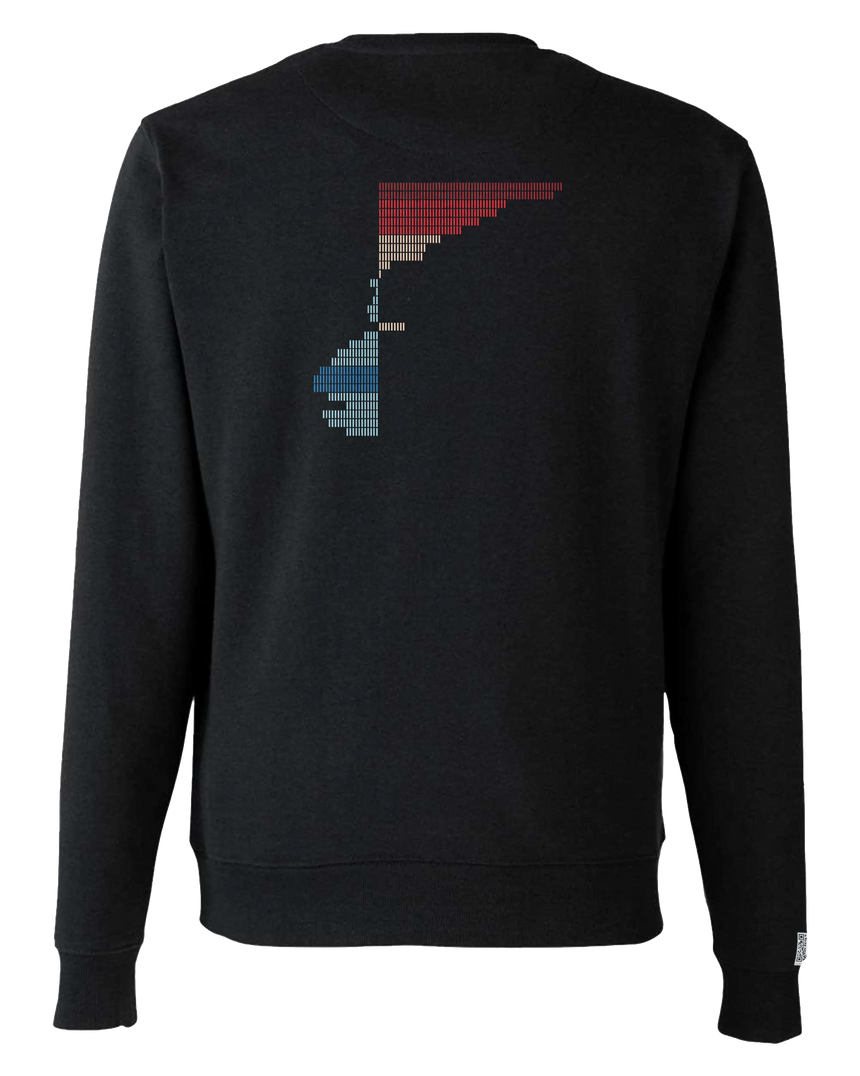the rise - printed sweatshirt | Climate Change Visualized