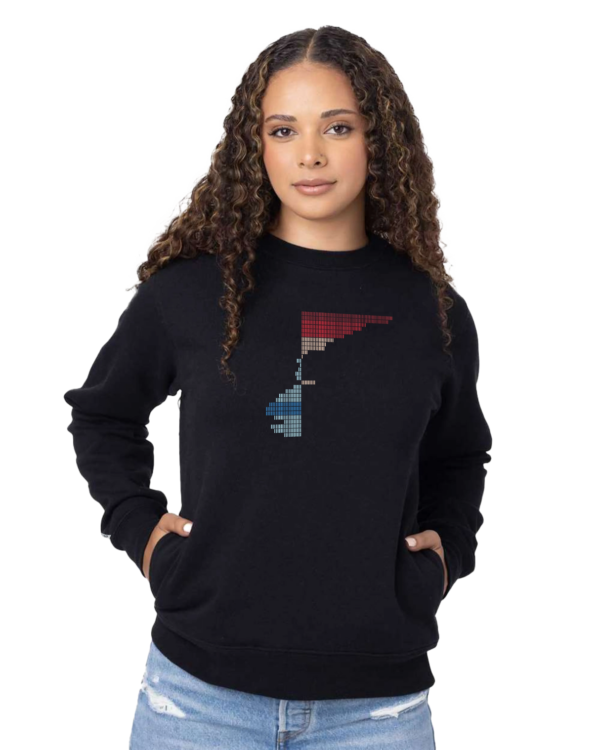 the rise - printed sweatshirt