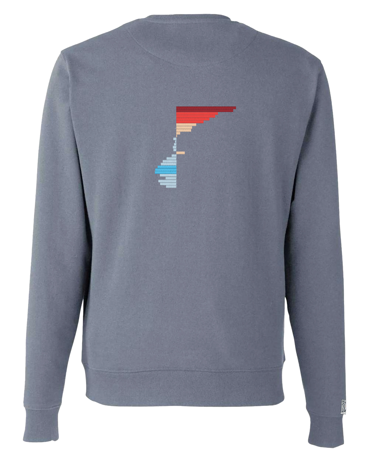 the rise - embroidered sweatshirt
