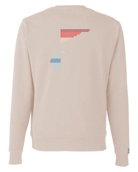 the rise - printed sweatshirt | Climate Change Visualized