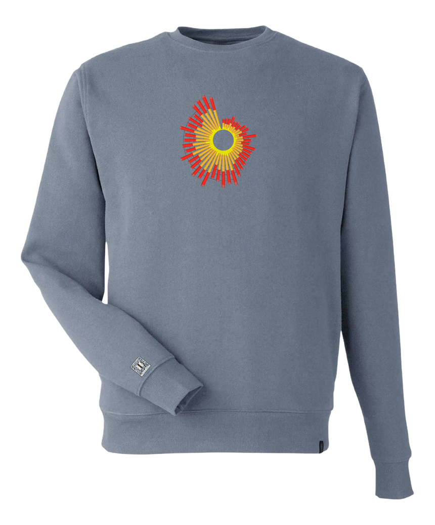 the surge - embroidered sweatshirt | Natural Disasters Visualized