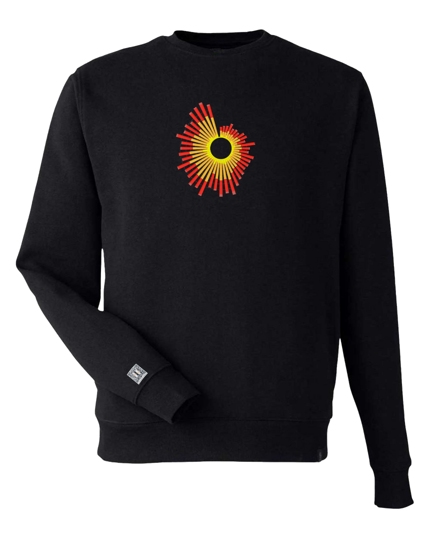 the surge - embroidered sweatshirt | Natural Disasters Visualized