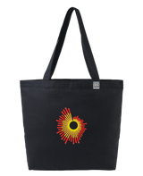 the surge - embroidered large tote bag