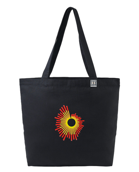 the surge - embroidered large tote bag