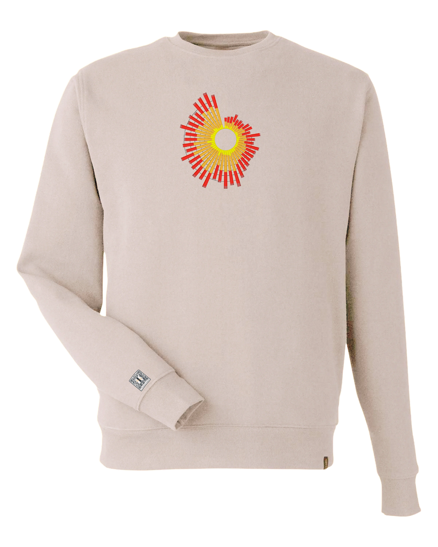 the surge - embroidered sweatshirt | Natural Disasters Visualized