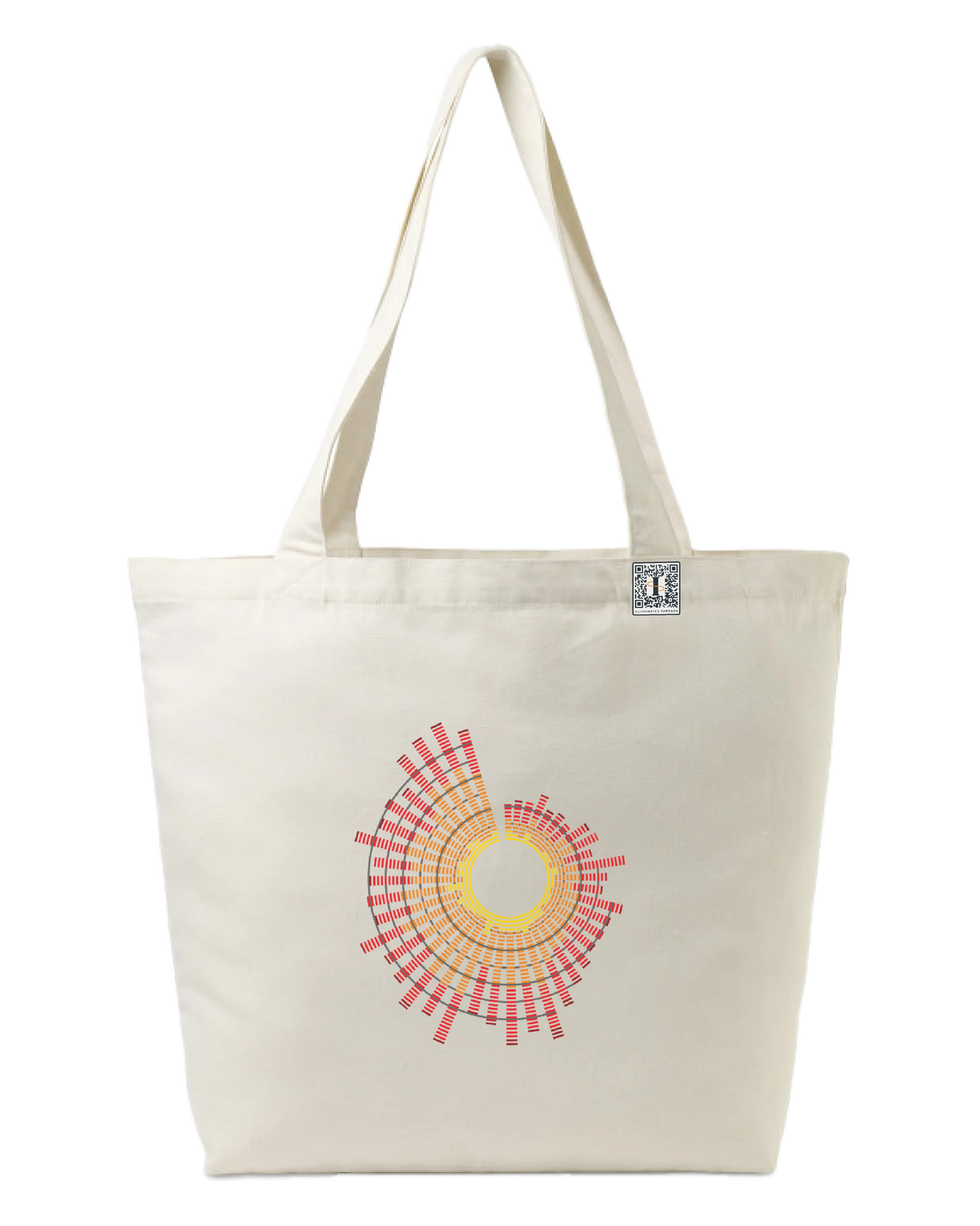 the surge - printed large tote bag